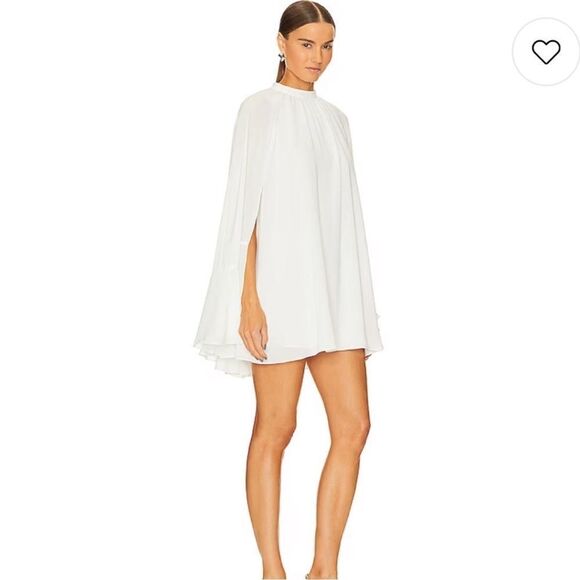 Amanda Uprichard Sancerre Mini Dress in Ivory - Picture 7 of 7